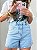 Short Jeans Claro Basic - Imagem 1