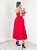 Vestido Angela Vermelho - Imagem 2