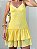 Vestido Gabi aplicação renda amarelo - Imagem 4