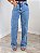 Calça reta lavagem média - Imagem 1