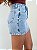 Saia jeans mini lavagem média - Imagem 3