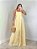 Vestido longo flores amarelo - Imagem 4