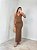 Vestido tricô bali marrom - Imagem 1