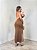 Vestido tricô bali marrom - Imagem 2