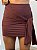 Short saia sublime marrom - Imagem 1
