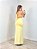 Vestido Decote Longo Amarelo - Imagem 4