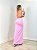 Vestido Decote Longo Rosa - Imagem 2