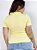 Blusa Gola Polo Basic Amarela - Imagem 2