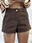Short suede marrom - Imagem 1