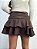 Saia Suede Marrom - Imagem 3