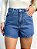 Short Jeans Escuro - Imagem 1