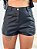 Short PU preto - Imagem 1