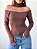 Blusa Miriam Gola Marrom - Imagem 4