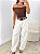 Blusa ombro a ombro tule marrom - Imagem 2