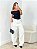 Blusa ombro a ombro tule preta - Imagem 4