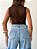 Body Renda Cavado Marrom - Imagem 2