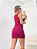 Vestido Ana Basic Poliamida Marsala - Imagem 6