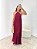 Vestido Plissado Marsala - Imagem 1