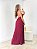 Vestido Plissado Marsala - Imagem 2