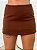 Short saia basic marrom - Imagem 1