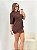 Tshirt Basic Renda Marrom - Imagem 10