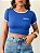 Baby Tee Brasil Azul - Imagem 1