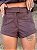 Short Tennessee Suede Marrom - Imagem 1