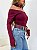 Blusa Miriam Gola Marsala - Imagem 2