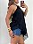 Blusa Frente única Renda Waco Preta - Imagem 3