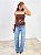 Blusa rendada Marfa Marrom - Imagem 5