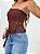 Blusa rendada Marfa Marrom - Imagem 2