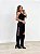 Vestido Seda com Renda Odessa Preto - Imagem 3