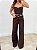 Wide Leg Marrom - Imagem 5