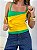 Blusa alcinha basic amarela - Imagem 5