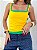 Blusa alcinha basic amarela - Imagem 4