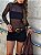 Mini Short Suede Preto - Imagem 4