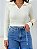 Tricô Gola Polo Basic Off - Imagem 1