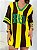 Tricô Listrado Marrom e Amarelo Brasil - Imagem 1