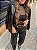 Camisa Couro Preta - Imagem 2