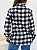 Camisa xadrez flanelada preta - Imagem 3