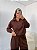 Conjunto moletom cozy marrom - Imagem 4