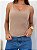 Blusa Basic Alcinha Nude - Imagem 1