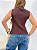 Blusa Tricô Modal Chiara Marrom - Imagem 4