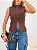 Blusa Tricô Modal Chiara Marrom - Imagem 10