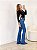 Calça Bootcut Jeans Escuro - Imagem 8