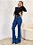 Calça Bootcut Jeans Escuro - Imagem 14