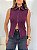 Blusa Tricô Modal Chiara Marsala - Imagem 8