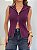 Blusa Tricô Modal Chiara Marsala - Imagem 2