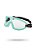 Óculos de Proteção Ampla Visão Aviator Verde Antiembaçante - Imagem 1