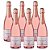 Espumante Arte Brut Rose 750ml - Casa valduga - Caixa com 06 unidades - Imagem 1